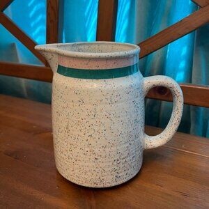 Otagiri Confetti Pitcher White background turquoise pink